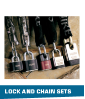 Lock and chain sets