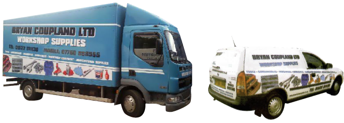 Bryan Coupland Workshop Supplies trucks