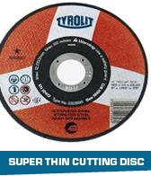 Super thin cutting disc